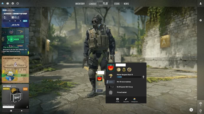 [ID:151721][PRIME][PREMIER MODE AVAILABLE][FACEIT READY][VERY RARE] UN (UNRANKED || 0 MM || 147 HOURS || MEDALS)