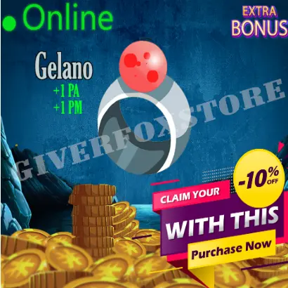 Boune>[ Gelano 1PA 1PM ] + Extra Kamas Bonus -Fast Delivery- (Best buy)