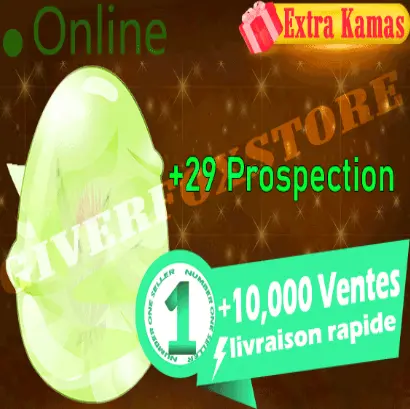  Boune>[ Dofus Kaliptus +29 Prospection ] +BONUS - Livraison 5 Munites (Best buy)