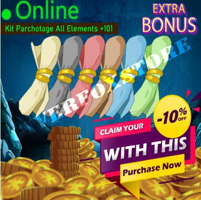 Boune>[ Kit Parchotage +101 All Elements ] + 500,000 Extra Kamas 