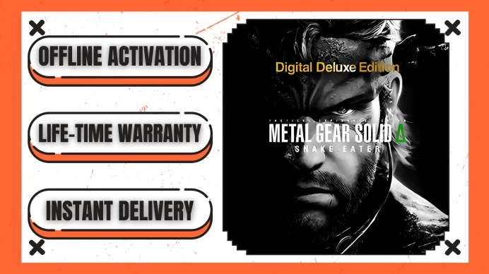 METAL GEAR SOLID Δ: SNAKE EATER Digital Deluxe Edition  (+1 Free Game Gift) | Steam Offline Activation | Instant Delivery | Life Time Access 