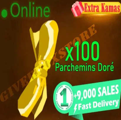 Boune [ x100 Parchemins Doree ] +BONUS - Livraison rapide (BEST DEAL)