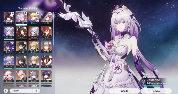 EU TL70 | 40x5 | Castorice + The Herta | Robin + Saber | Ruan Mei + Sparkle and more