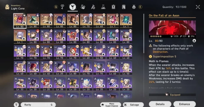 EU TL70 | 40x5 | Castorice + The Herta | Robin + Saber | Ruan Mei + Sparkle and more