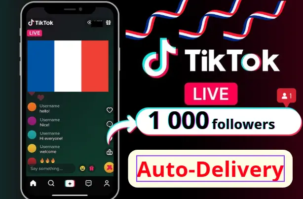 |France| 1.000 Followers+ |Live Access |Full Data Change| AUTO-DELIVERY |