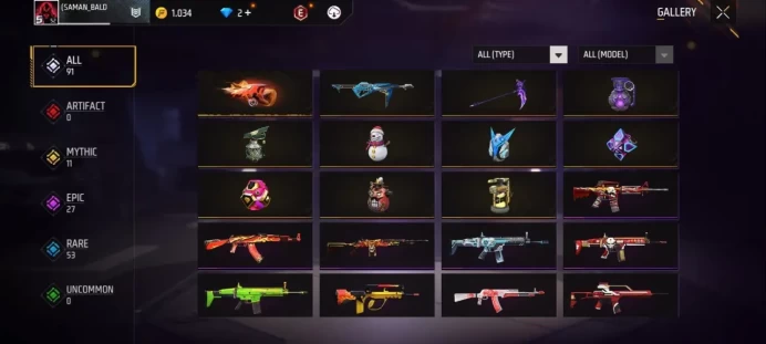 Lv 52 / Rampage / MYTHIC 11 / EPIC 27 / Clothes 101 / Pants 65 / Shoes 53 / cod 9