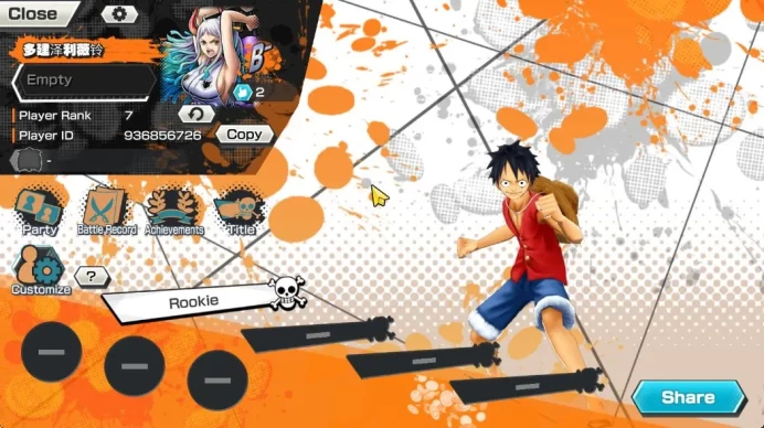 Global|5 META Extreme [The Four Emperors Luffy,Yamato,Kuzan,Kid and Law,Sabo],Etc|Rank 7|Log Bandai|Check SS|(OPBR860)