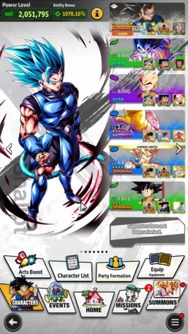 4M Total Power |LV 156| Starter with Super Saiyan Goku and 52k Chrono | Android | Check SS (DBL753)