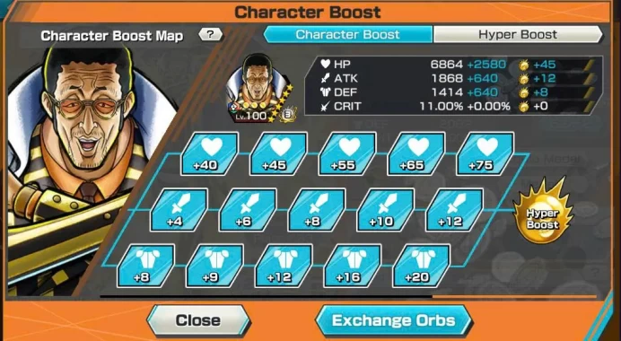 BR595-IOS+Android-Kizaru Full Boost+5 Ex(Lucci+Zephyr+Akainu+Kaido)+Hyber 12+Support 160+Aramaki v2 Max+Egghead Luffy Max+Hakuba Max+Sengoku Max