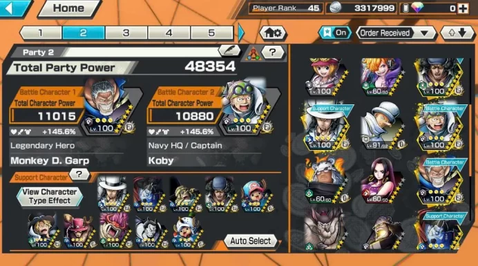 BR594-IOS+Android-5 Ex Meta(Garp Max+Sabo Max+Kuzan Max+Lucci Max+Akainu Skin)+Good Medal+Support 146+314 Frag+Koby Max+Kaku+Kalgara+Ichiji+Niji