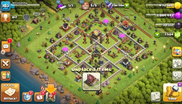 TH11  LVL 103  50-46-19  1504 GEMS  INSTANT DELIVERY FULL ACCESS  CS305
