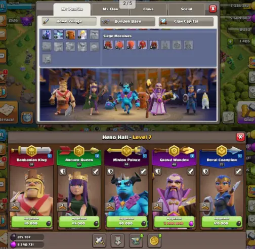 TH14  LEVEL 211  BK 59  AQ 61  MP 44  GW 48  RC 23  1418+ GEMS CWL 578+  Snake Bracelet /Giant Gauntlet  Magic Items