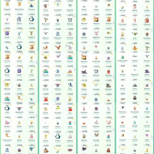 lvl23,have 13 Legendary,4 Regigigas Mewtwo Groudon Kyogre Palkia Yveltal Heatran Landorus Giratina Tornadus, N8941