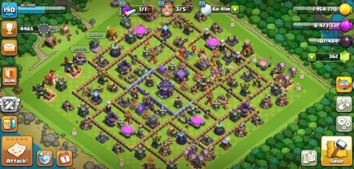 { #Best deal } !! TH15 GOLDEN WALLS || [ EXP LVL - 190 ] || 4 EPIC EQUIPMENTS || NC 1000 GEMS || CWL MEDELS || INSTANT DELIVERY