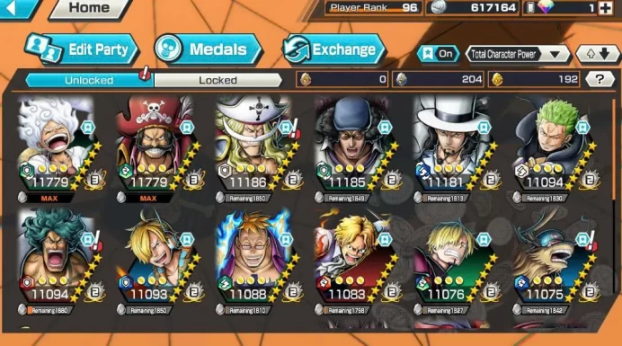BR590-Vip Account-Hyber Boost 93+Gear 5 Full Boost+RogeR Full Boost+5 Ex Max(Kuzan+Lucci+White Beard)+Vip Medal+Support 170%+Bounty Festival Max