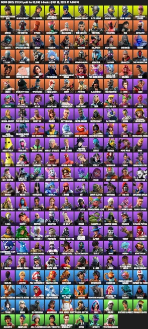 218 Skins | OG Renegade Raider | Black Knight
