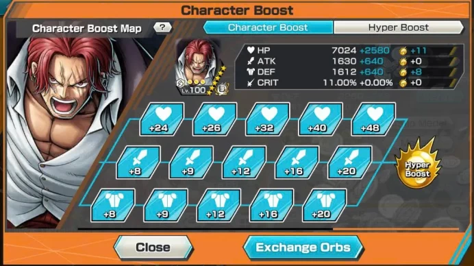 BR584-IOS+Android-Shank v4 Full Boost+Kuzan Boost 35/52+6 Ex(Kuzan+Zephyr+Shank v2+Big Mom)+Good Medal+Support 140%+Issho Max+Aramaki v2 Max