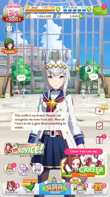 GLOBAL|130K TeamRank|4 Trainee 3star+ 9 SSR Card[Super Creek LBM,Tazuna LB1,Mejiro,Gold City,Etc]|LogID|Check SS(UM1224)