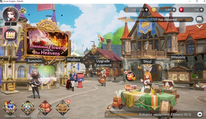 [Seven Knights Re:BIRTH] Global Fresh Starter 4 Legendary (Teo, YuShin, Ace, Rachel) &Etc | Log Google | Check SS (SKR718)
