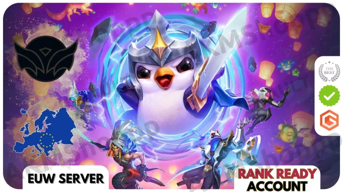 [EU] TFT Smurf Account ◈ Ready For Ranked ◈ 3 Normal Games played ◈ Full Access ◈ Original Mail ◈ Instant & Auto Delivery ◈ 24/7 Support