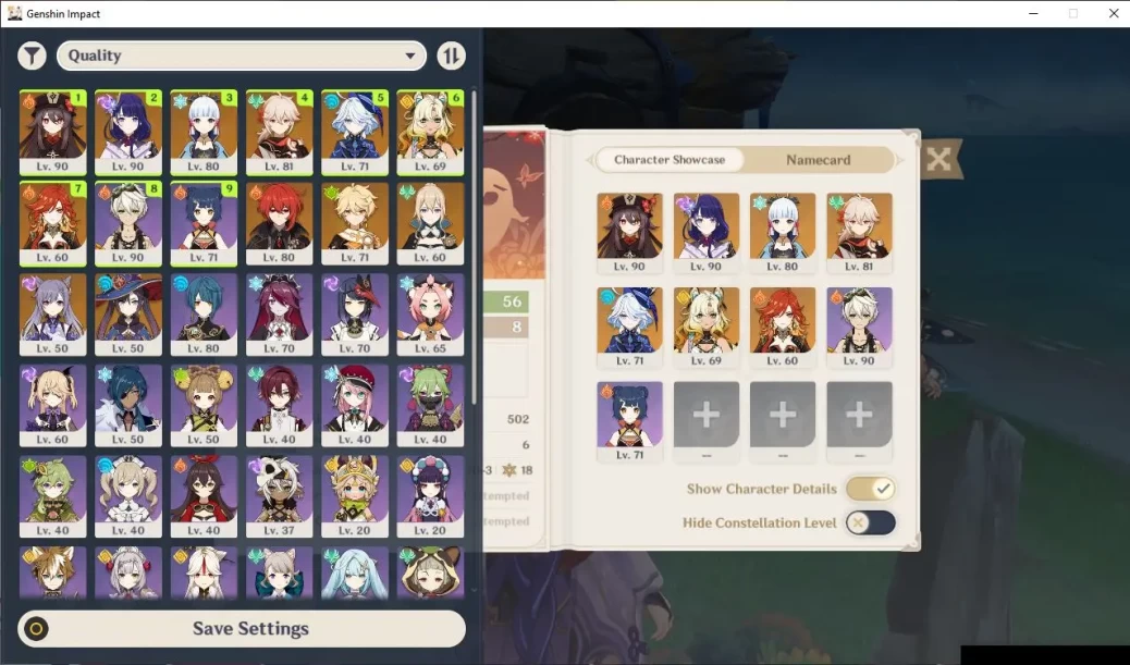 ASIA|AR56|7 Limited+3 |[5Star's Weapon|[Hutao,Ayaka,Furina,Raiden,Kazuha,Mavuika,Xilonen]|MC Male|Take Email|Check SS(GI2312)