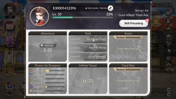 [Re;BIRTH]Global|Starter LV10| 6Legendary|Teo*6,Colt,Teo,Ruri,Ace,Rachel| Story3-20| Netmarble|CheckSS(SKR800)