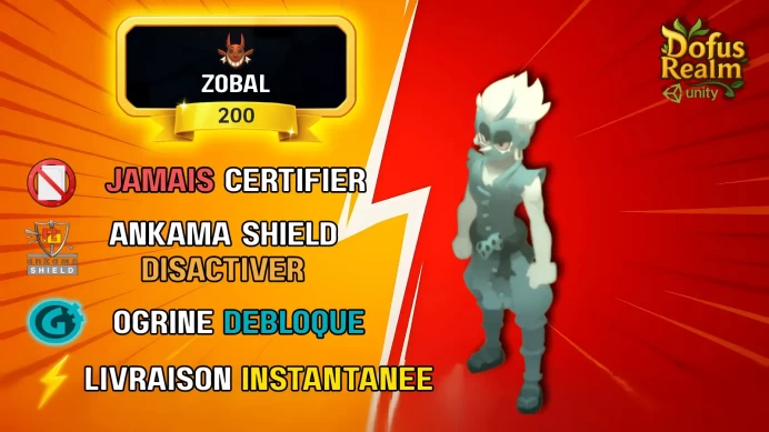 Zobal Niveau 200 Brial • Jamais Certifié • Ultra Sécurisé