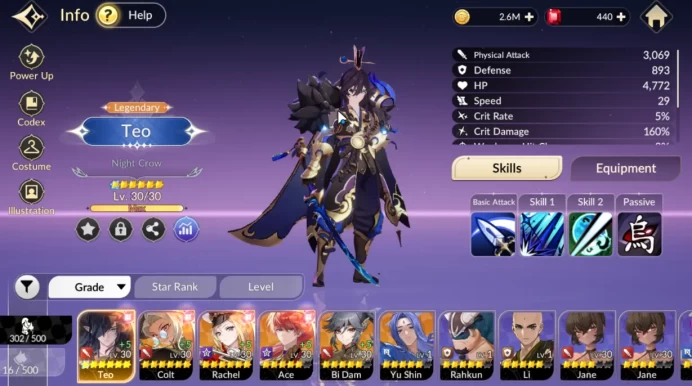 Re:BIRTH [Global Best Starter] 6 Legendary (Teo T1, Colt, Bi Dam, Yu Shin, Ace, Rachel) | Log Google|Check SS (SKR812)