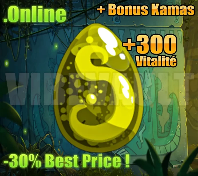 -30% [Talok] Dofus Emeraude +300 Vitality !