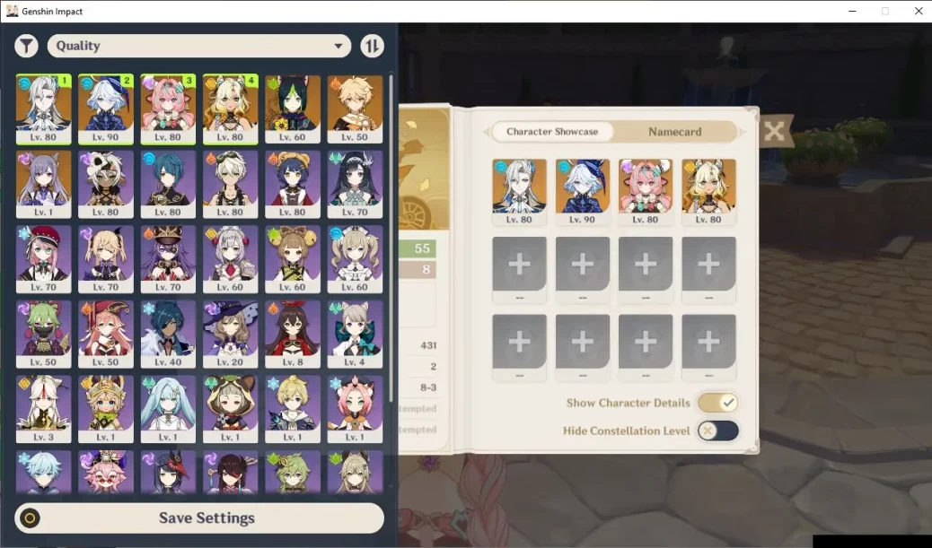 ASIA|AR55|4 Limited+2 |[5Star's Weapon|[Furina,Neuvillette,Xilonen,Varessa]|MC Male|Take Email|Check SS(GI2171)