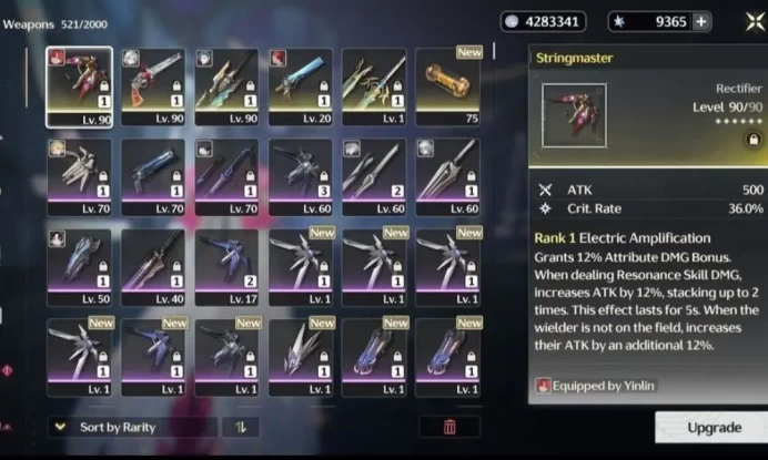 GOD ACCOUNT - EU - Union 73 - +13 5Star (Characters&Weapons) - MORE CONS R6 - +9300 Gems - More Peties - [ALL INFO in Description]