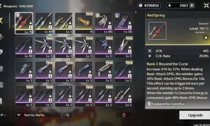 Top ACCOUNT - EU - Union 46 - +9 5Star (Characters&Weapons)- MORE CONS R6 - +1063 Gems - More Peties - [ALL INFO in Description]