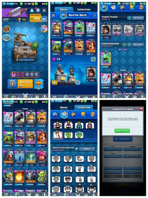 R71【KT 8_LVL 19.6】34/121 CARD FOUND▰7 EMOTE▰NC FREE▰INSTANT DELIVERY 