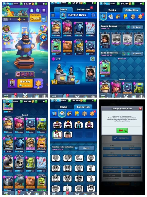 R72【KT 8_LVL 20】34/121 CARD FOUND▰6 EMOTE▰67K GOLD▰LOW ACCOUNT RATE