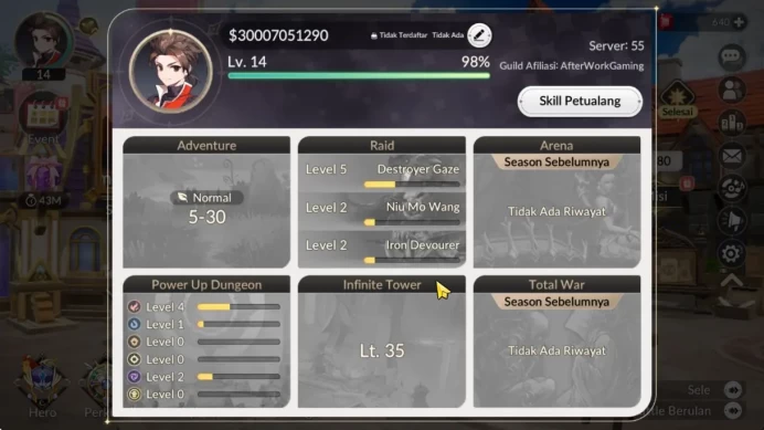 [Re:BIRTH] Global |6 Legendary|3 Special (Teo, Ace, Rachel, Shane, Lina, Bi Dam ) |Log Google| Check SS (SKR840)