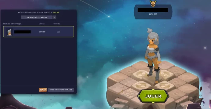 Unity !! SADIDA 200 SALAR (1500 Ogrines Offert) !! Jamais Certifie, 100% Safe.
