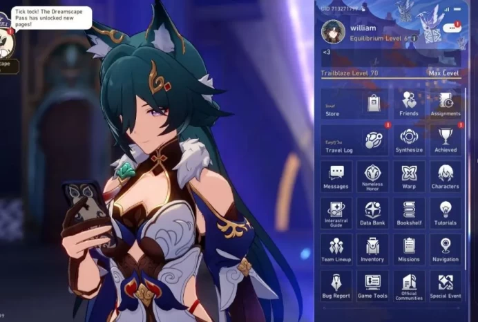 SUPER GOD Account - EU - TR 70 - +30 !! 5Stars (Characters &Light Cone's) - More Eidolons - Choosed WARP - More Peties+ - [ALL INFO in Descripti