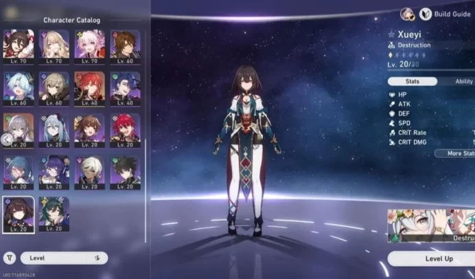 Top Account - EU - TR 70 - +23 5Stars (Characters & Light Cone's) - More Eidolons E6 - +100 STallar Jids - Selected WARP - More Peties+ - [ALL I