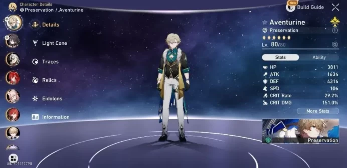 GOD Account - EU - TR 70 - +22 5Stars (Characters & Light Cone's )- More Eidolons - +101 STallar Jids - Selected WARP - More Peties+ - [ALL INFO