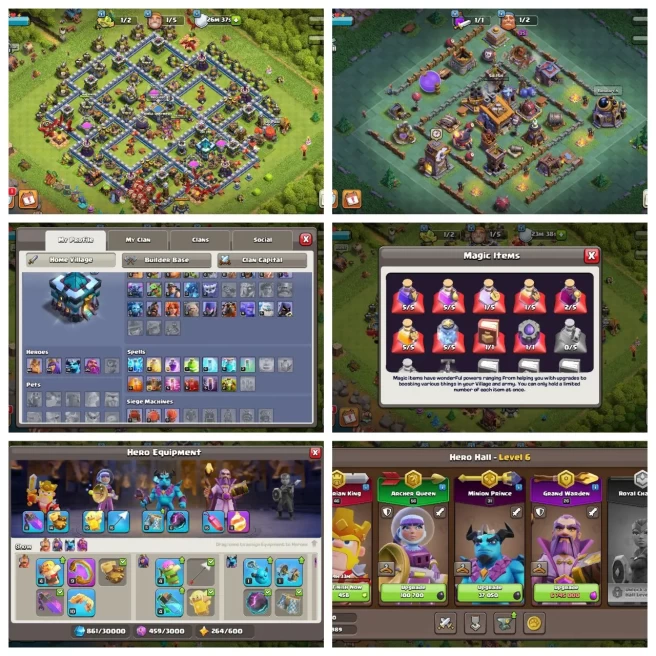 M106◆TH 13 NEW◆HERO: 46,56,31,26◆BH 9◆Magic Item Loaded