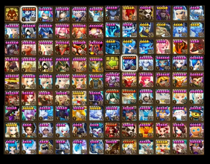 Global - 560 Scrolls + 28 Nat5 + 273M mana + Miles + Coco + Chow + Leo + Manon + Nora + Bael + Aaliyah +R