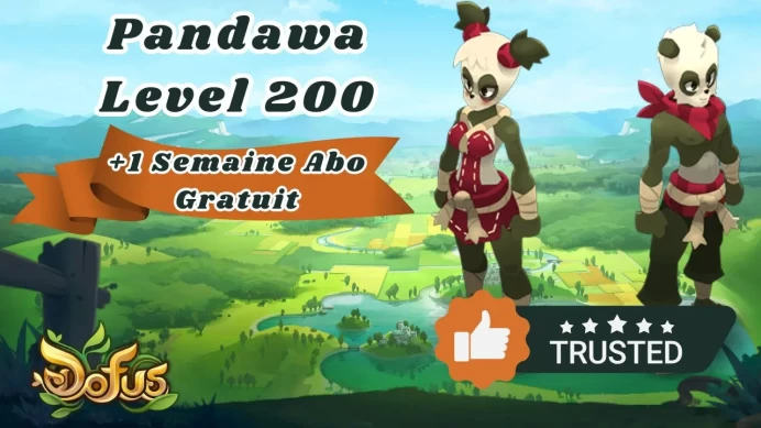 Imagiro Unity -  Pandawa level 200 Omega Perfect for PVP/PVM never authenticated and secure 100% Garantie a vie
