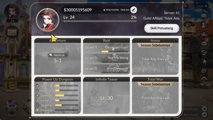 [Re:BIRTH] SEA|Ruby 9k|HSV 101|4 Legendary|3 SPECIAL|Teo,Ace,Rachel,Nia|LogGoogle| Check SS (SKR870)