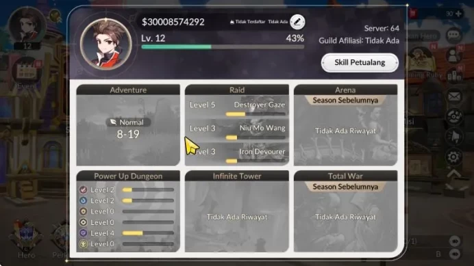 [Re:BIRTH] Global3000xxx|4 Legendary|3 SPECIAL|Teo,Ace,Rachel,YuShin|Log Netmarble| Check SS (SKR885)