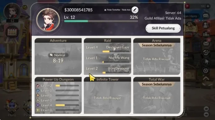 [Re:BIRTH] Global3000xxx|4 Legendary|3 SPECIAL|Teo,Ace,Rachel,Nia|Log Netmarble| Check SS (SKR887)