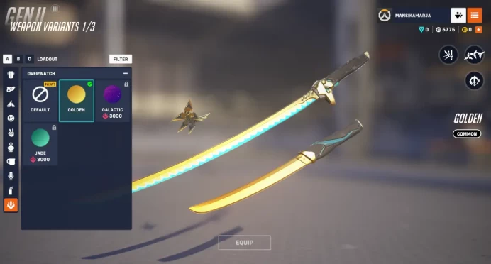1 Golden Weapons / Overwatch 2 / Full Mail Access / see the picture / Please Read Description / qajmj