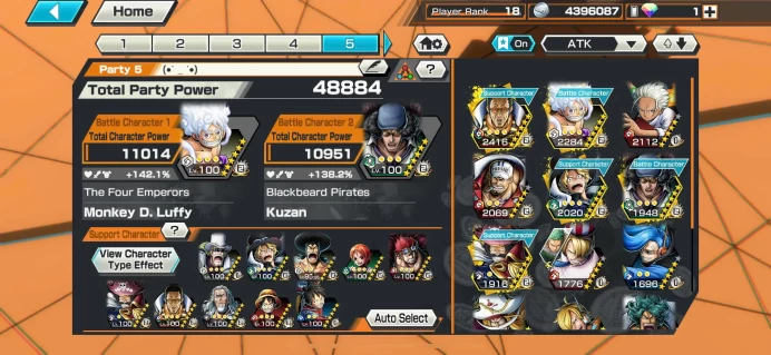 BR605-IOS+Android-6 Ex Meta(Gear 5 v2+Kizaru Max+Kuzan+Sabo+Roger v2+Akainu)+Good Medal+Support 142%+Sanji Max+White Beard Max+Kid Max+Rayleigh