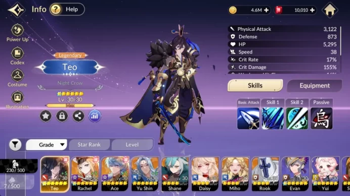 [Re:BIRTH]Global3000xxx|8 Legend,3 SPECIAL|Teo Tc1,Rachel Tc1,Ace|10k Ruby|Netmarble|CheckSS(SKR901)
