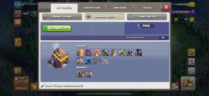 Th 14 max/Hero(80 80 44 55 30) wall max(15) Defend max/ level 270 (C823)