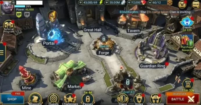 20 Primal Shards+3 Sacred+4 Void+125+ Ancient+35000+ Energy+30 Million Silver+9500+ Gems+2 lvl (IOS/Android - Plarium Acc)